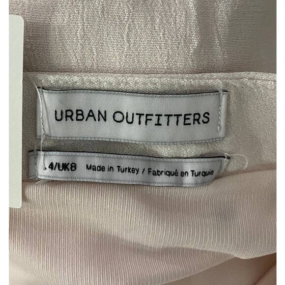 Urban Outfitters White Floral Long Maxi Skirt Sz 4 UK 8 NEW NWT - Picture 8 of 8